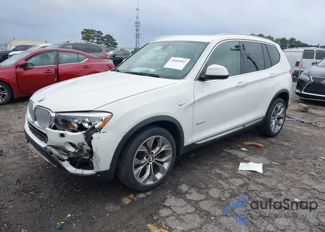 2015 BMW X3 xDrive28I из США, поврежденный, VIN 5UXWX9C5XF0D60095